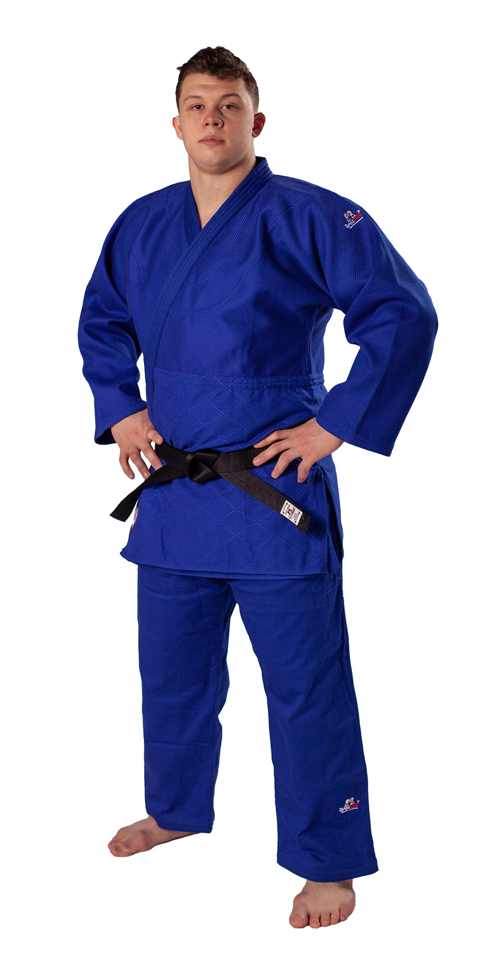 DANRHO Judoanzug Ultimate 750 japanische Webung blau - IJF anerkannt