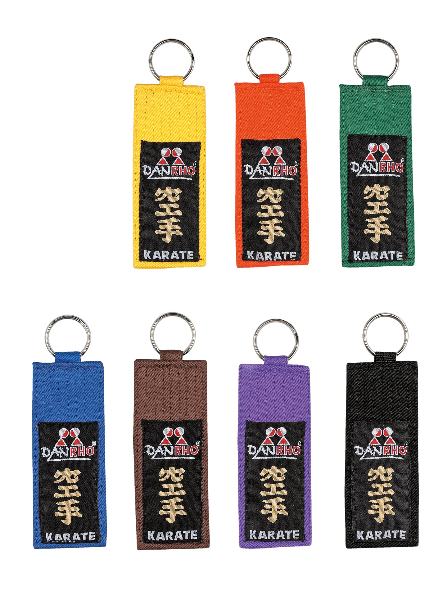 DANRHO Schlüsselanhänger Kyu-Grade KARATE