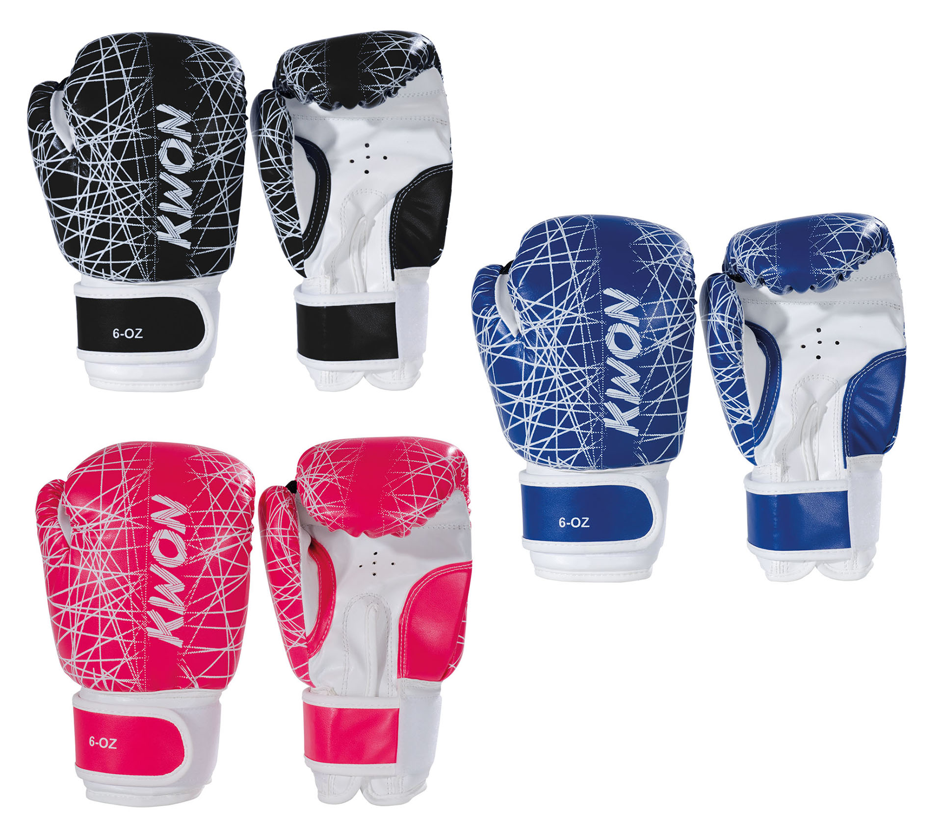 Kinder-Boxhandschuhe Neon