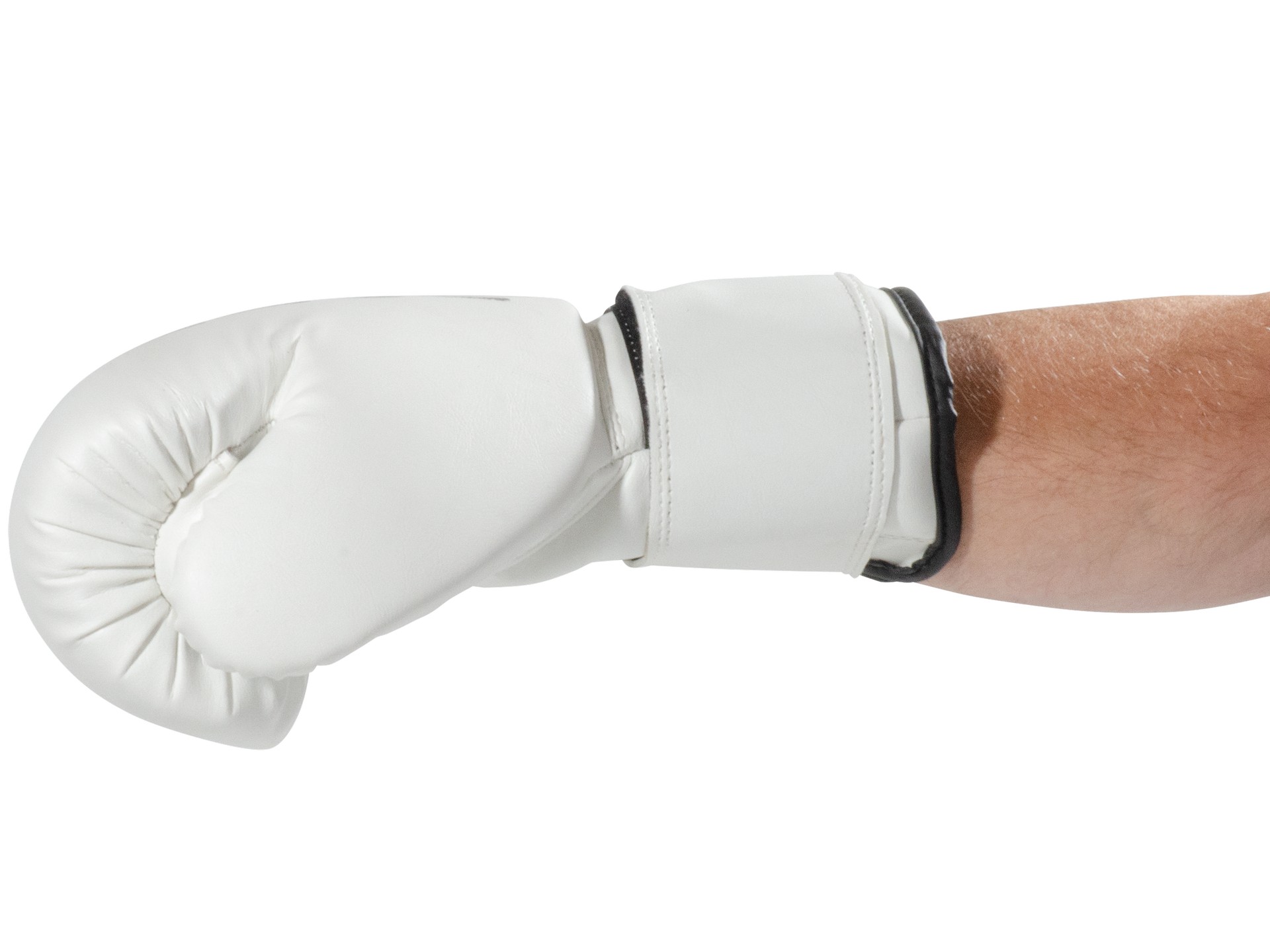 Boxhandschuhe Training weiß